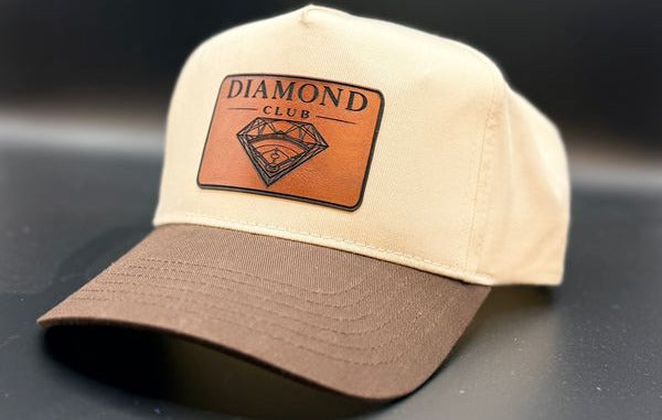 DIAMOND CLUB - Leatherette Patch / Snapback Hat
